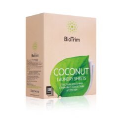 شرائط غسيل جوز الهند من بيوتريم 38 قطعة BIOTRIM LAUNDRY SHEETS COCONUT, 38 PCS