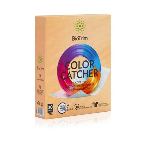 Color Catcher Anti-Staining Wipes for Colored Laundry, 20 pcs مناديل مضادة لتلطيخ الغسيل الملون